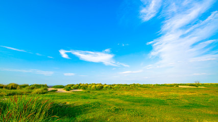 Dünenlandschaft im Weltnaturerbe, Wattenmeer, Norddeutschland