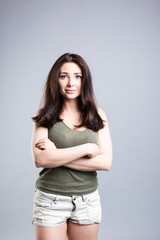 Portrait of a woman.