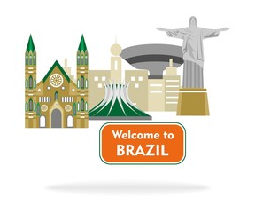 Obraz premium the Brazilian set