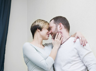 Young Couple Hugging
