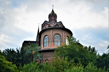 Fototapeta na wymiar San Benito de Palermo Abbey