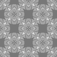 Seamless vintage background, retro style pattern. Vector illustration