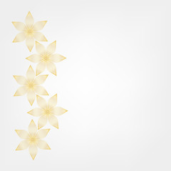 Obraz premium Flowers side