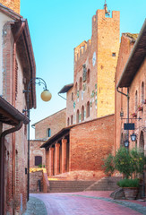 Fototapeta premium Certaldo Italy