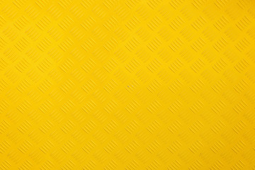 Close up yellow metal background and texture