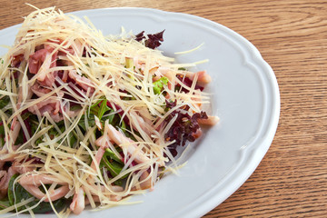 Salad with Bacon