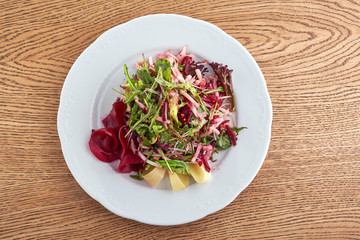 Salad with Bacon