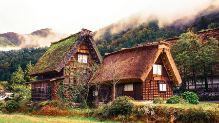 Shirakawa go village in Japan