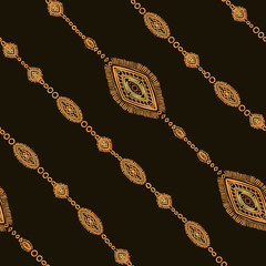 Abstract seamless pattern. This pattern can be used for wallpaper, pattern fills, web page background, surface textures. Vector illustration