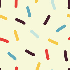 Seamless confetti pattern