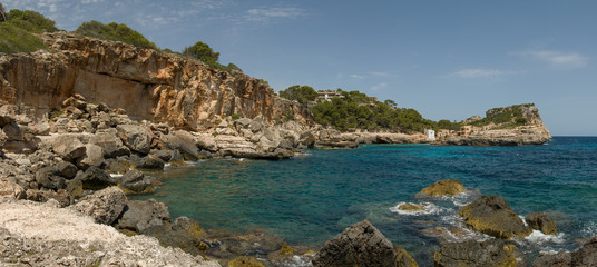 Fototapeta na wymiar Cala S'almunia in Mallorca 