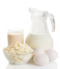 still life of dairy products