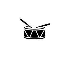 Fototapeta na wymiar Drums logo