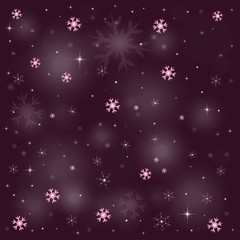 Snowflakes background