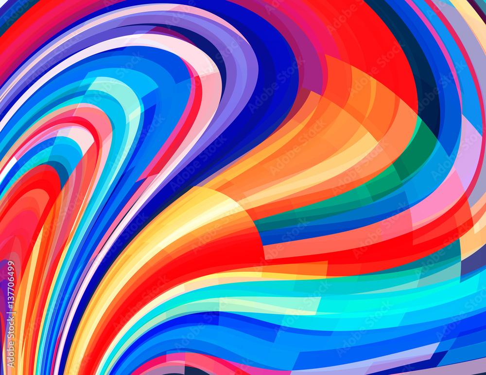 Poster bright colors background. vivid vector graphic pattern