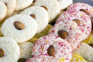 Chinese almond cookies