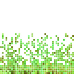 abstract vector square pixel mosaic background
