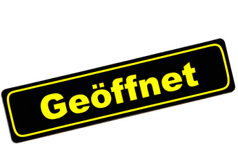 Geöffnet