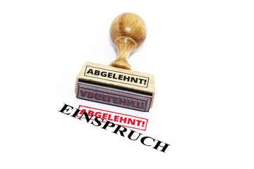 Einspruch abgelehnt