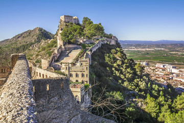 Obraz premium Xativa Castle, Valencia, Spain 