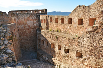 Ruins of Xativa Castle, Valencia, Spain