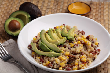 Quinoa and vegetables salad