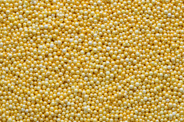 Multicoloured sweet sugar balls. Small ball pattern.