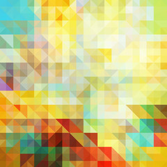 Vector Colorful geometric background