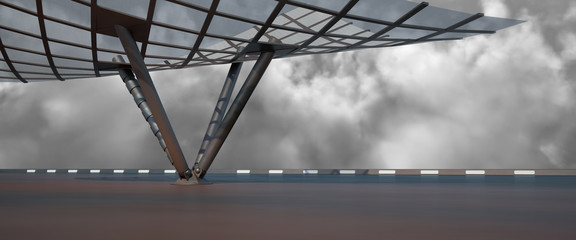 Space environment, ready for comp of your characters 3D rendering