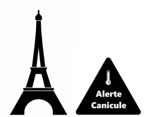 Alerte canicule à Paris
