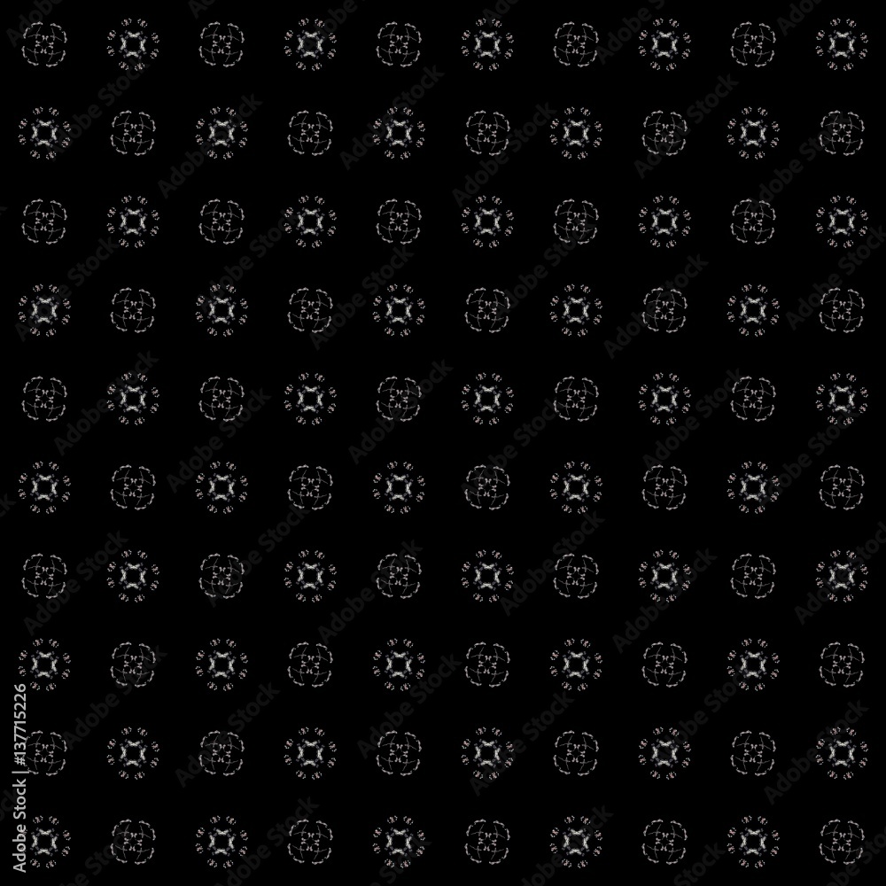 Fototapete texture with 3d rendering abstract fractal pattern