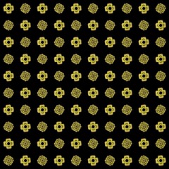 Texture with yellow rendering abstract fractal pattern