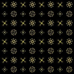 Texture with yellow rendering abstract fractal pattern