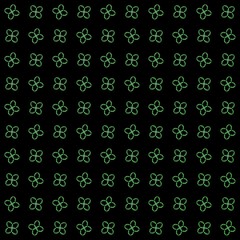 Texture with green rendering abstract fractal pattern