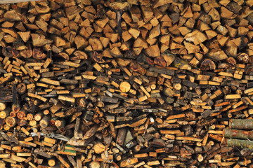 wood heating lines drawn