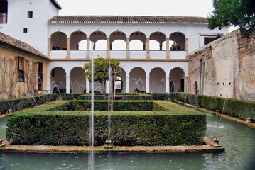 Fototapeta premium Agua en la Alhambra