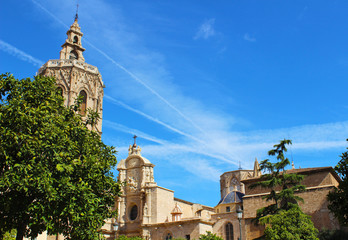 Fototapeta na wymiar Catedral de Valencia, España