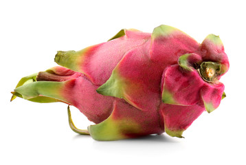 Dragon fruit isolated on white