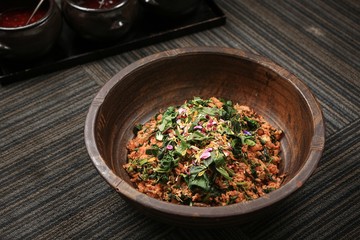 Sprout Bibimbap. Saessak-bibimbap