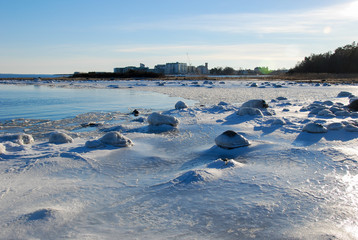 Icy coast of the Baltic Sea © Birgitta