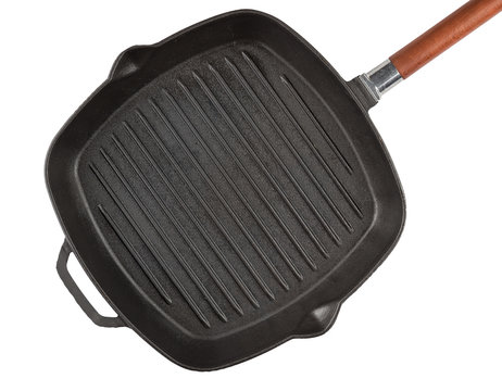 Grill pan isolated