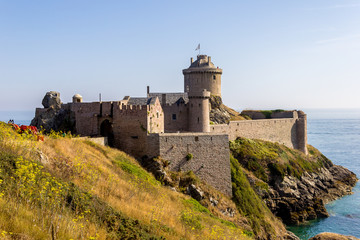 Fototapeta na wymiar Fort la Latte in France
