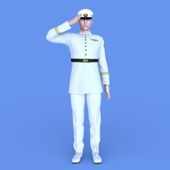 男性軍人