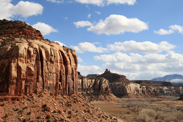 Fototapeta premium Indian Creek cliffs