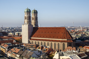 Frauenkirche in Munich, Germany, 2015