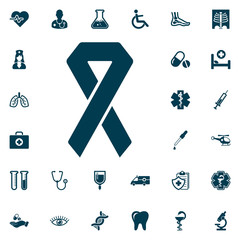 AIDS Icon vector, medical set on white background. Health Care Vector illustration