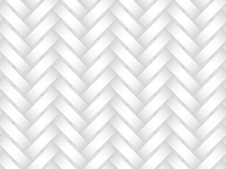 Vector seamless pattern of wicker bands. White texture.