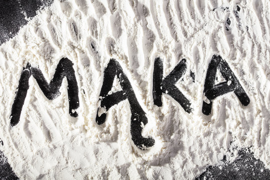 white flour