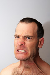 angry man