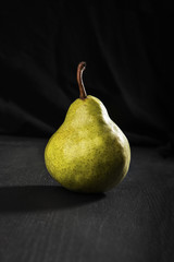 Fresh juicy pear on the table